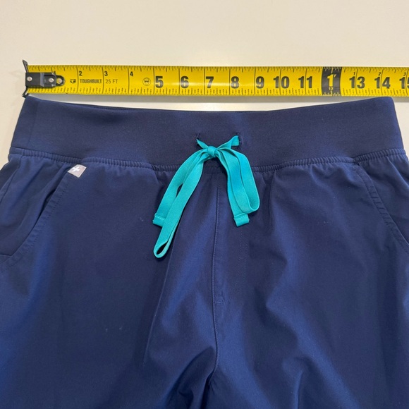 FIGS Zamora FreeX Lined Jogger Scrub Pants Navy Blue Womens Size M/T Medium Tall - Picture 7 of 10